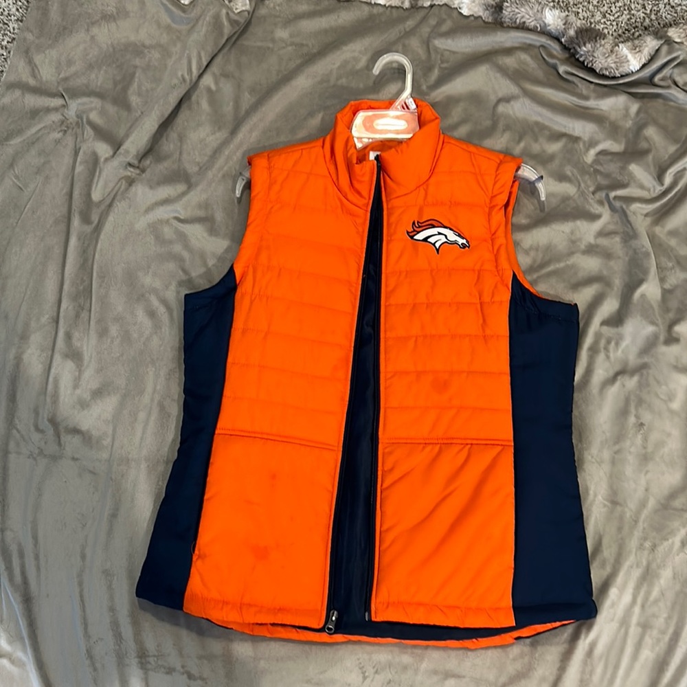 Denver Bronco NFL merch vest